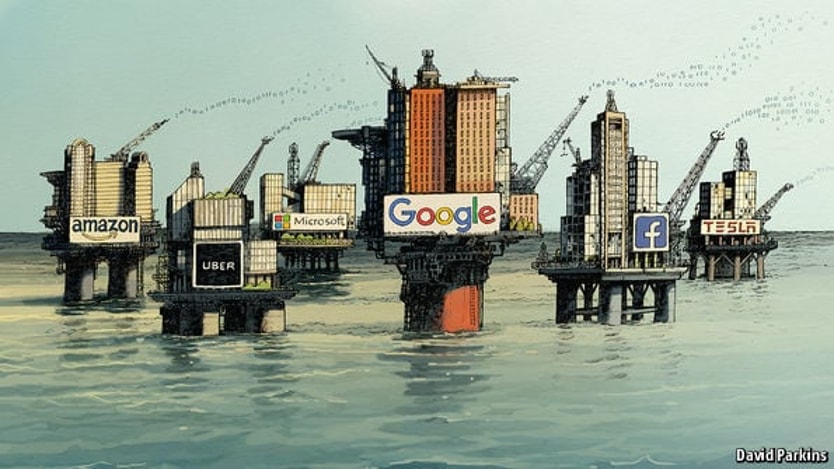 Data is the new oil by David Parkins